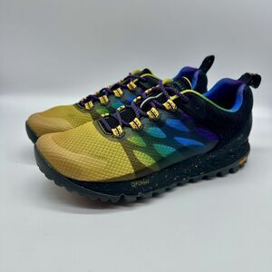 VGC Merrell Antora 2 Trail Running Shoes Womens US 8 Rainbow Mesh Hiking